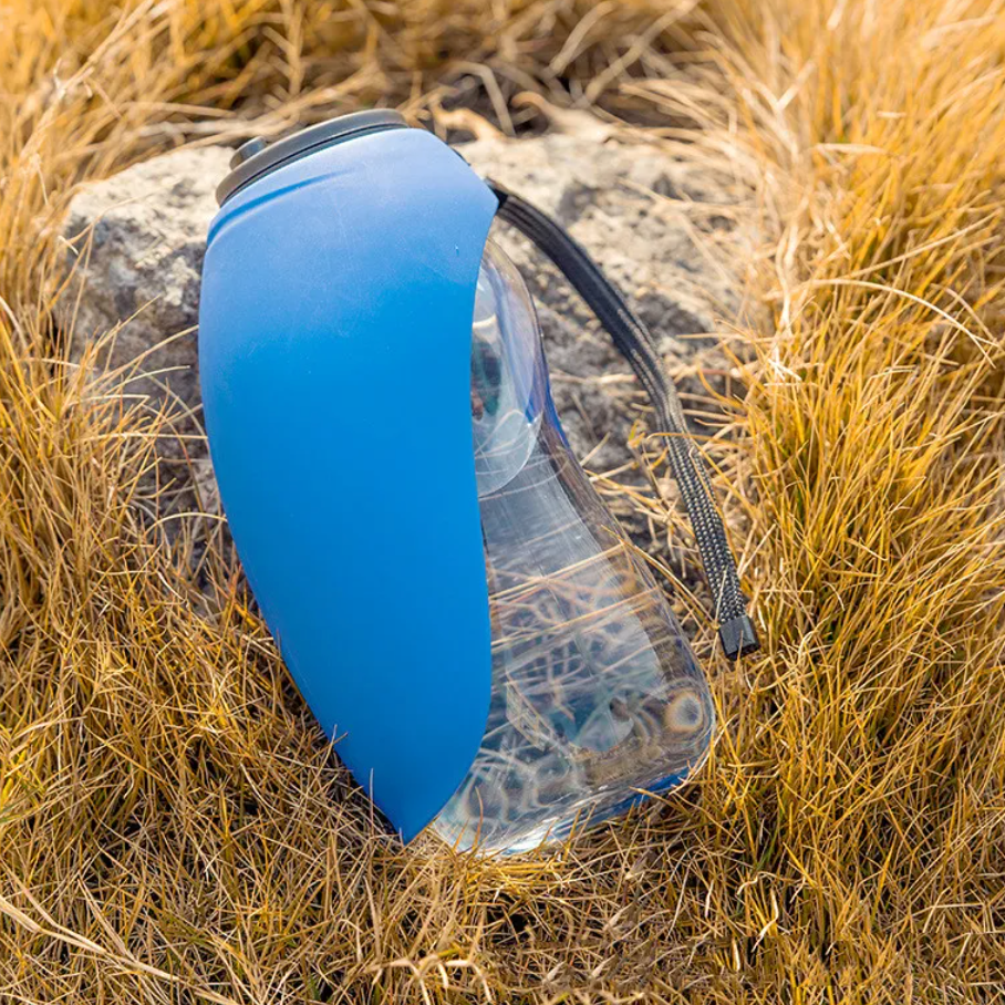 Portable Pet Water Bottle with Bowl