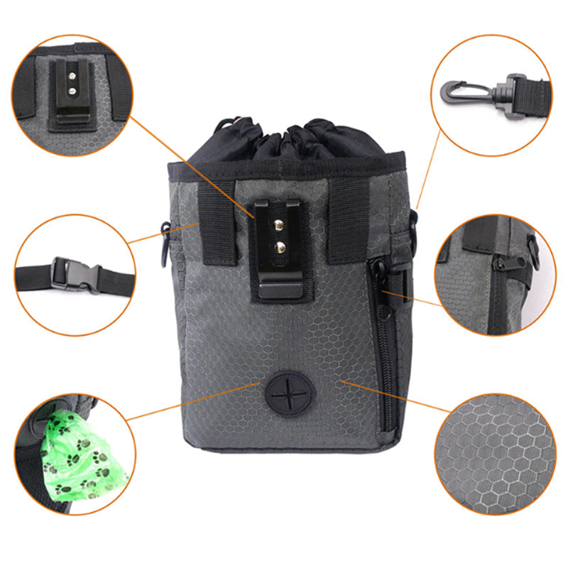 Outdoor Dog Training Treat Pouch - Portable Waist Bag