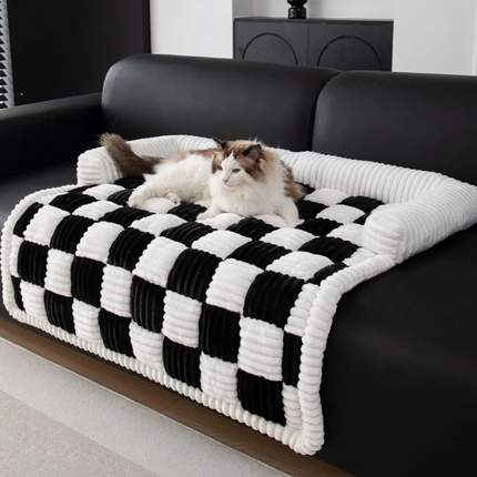 Plush Thickened Warm Pet Bed