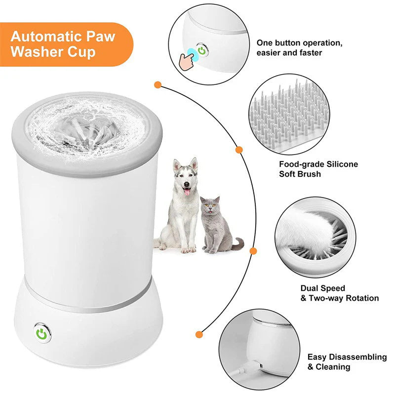 Automatic Pet Paw Cleaner