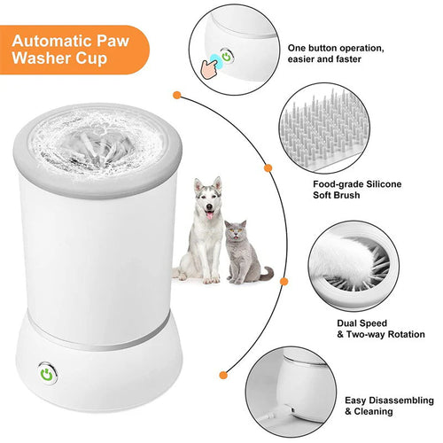 Automatic Pet Paw Cleaner